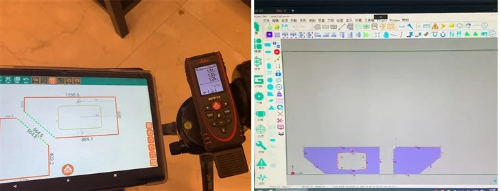4 Axis CNC Bridge Saw